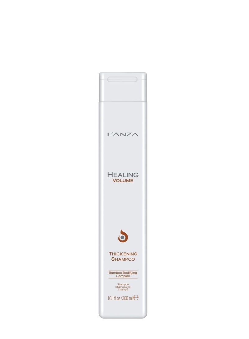 LANZA L'ANZA Healing Volume Thickening Shampoo, Boosts Shine, Volume, and Thickness for Fine and Flat Hair, Rich with Bamboo Bodifying Complex and Keratin (10.1 Fl Oz) - Image 1