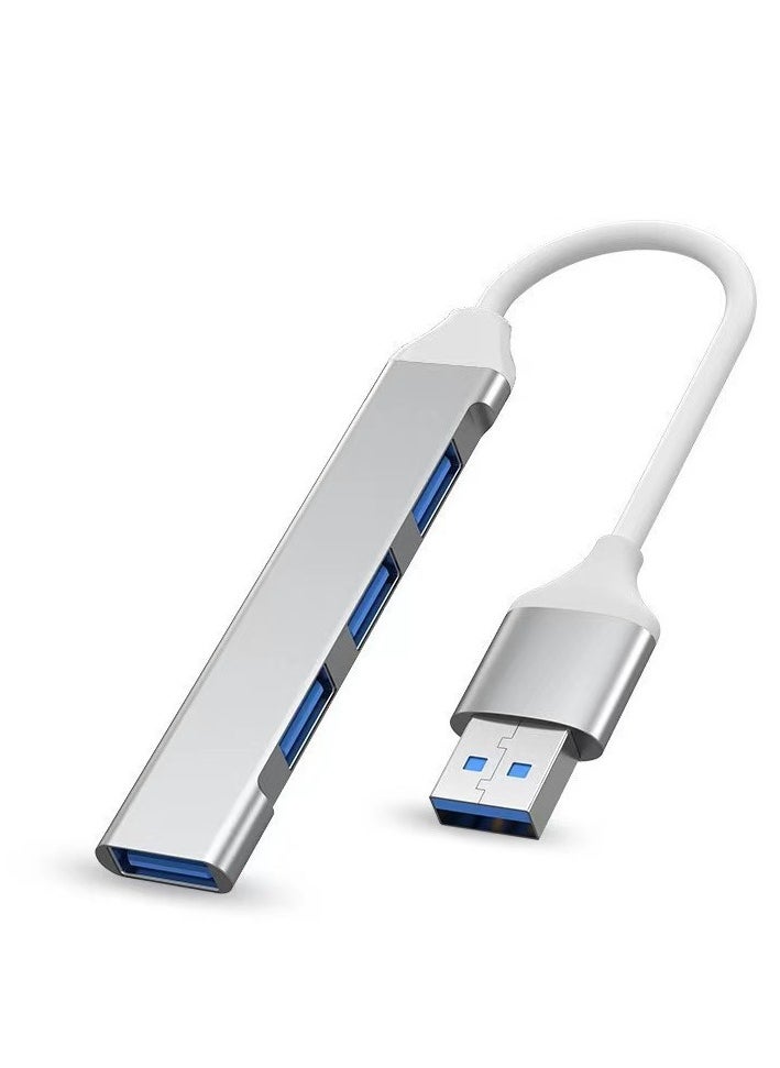 Jomo Store USB 3.0 Hub 4-Port Adapter – USB 3.0 to USB 3.0 Extension for MacBook Pro/Air, Samsung S22 Ultra, Huawei Mate XS 2, iPad Pro, Dell XPS 15 & More  - Image 2