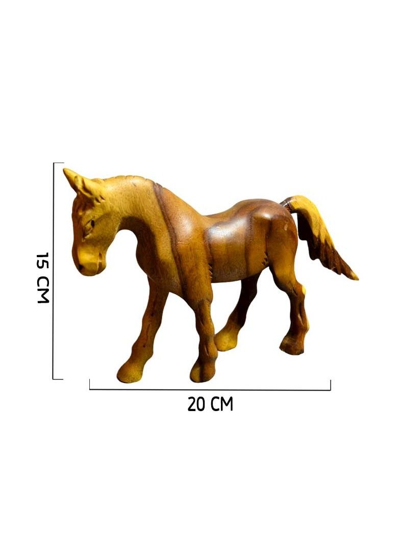 Egypt Antiques Horse toys or for decoration Natural carving Handmade - Image 4