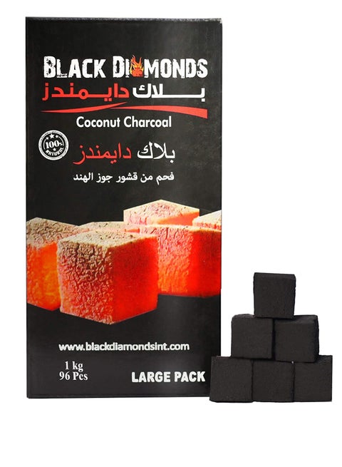 Premium Coconut Shell Charcoal 96 Piece/Bakhoor Charcoal 1 KG