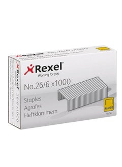 Rexel 20 Box Desktop Staplers Staples 26/6 X 1000 X 20  - Image 1