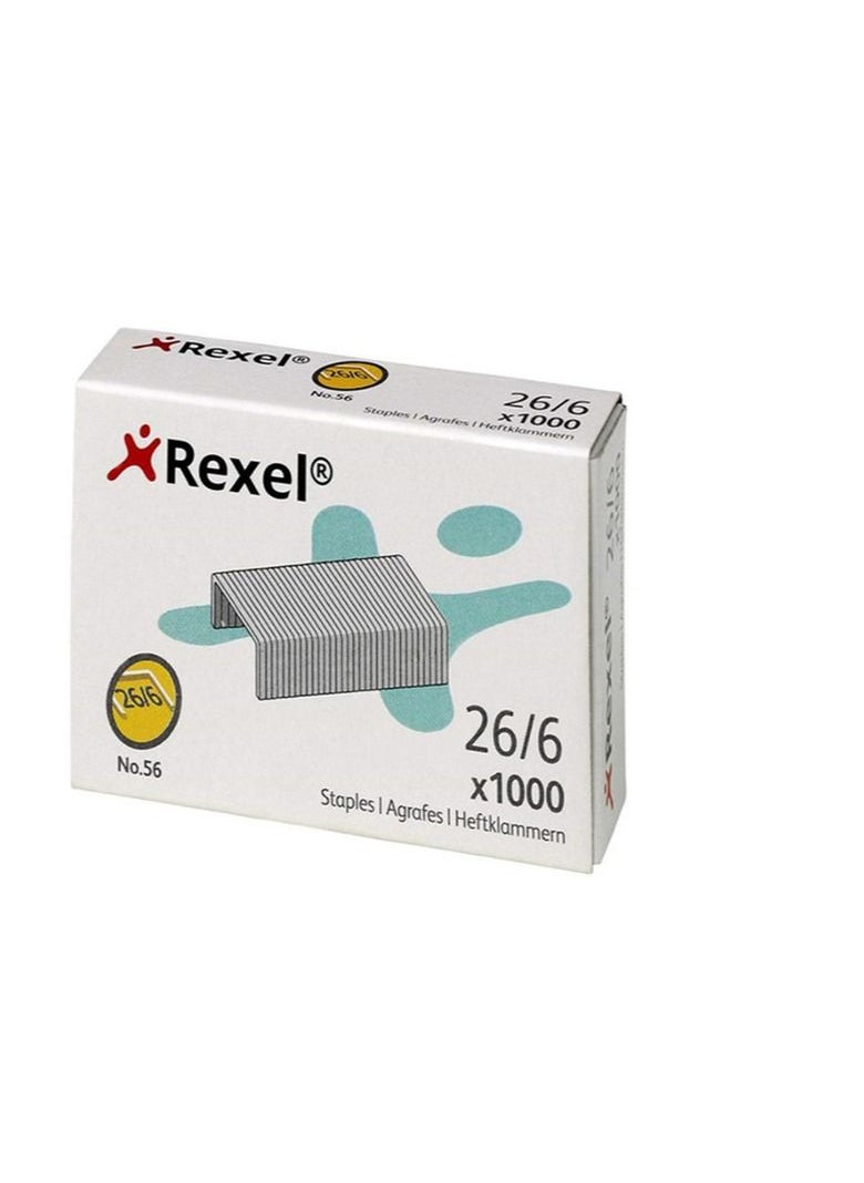 Rexel 20 Box Desktop Staplers Staples 26/6 X 1000 X 20  - Image 3