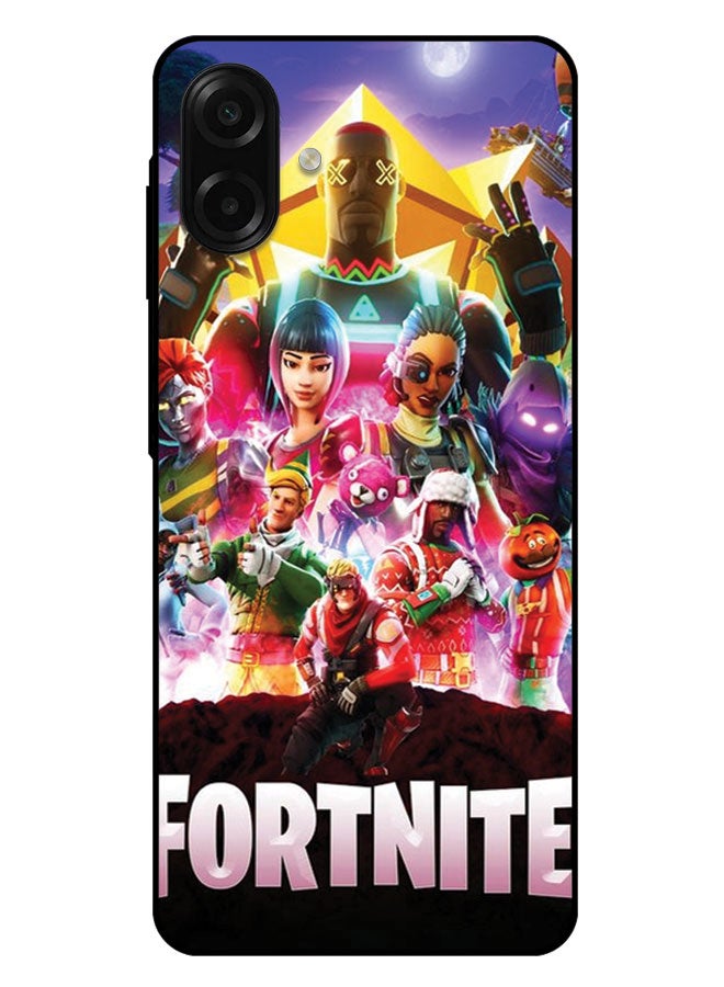 الصيد العين غطاء حماية مطبوع لهاتف سامسونج جالاكسي A07 4G - فورتنايت باتل رويال - Image 1