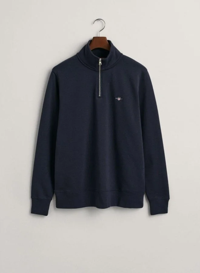 GANT  Gant Shield Half-Zip Sweatshirt for Men | Best Price UAE