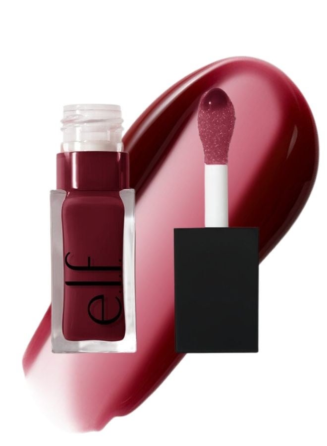 elf e.l.f. Glow Reviver Lip Oil – Jam Session | Hydrating High-Shine Nourishing Lip Oil with Squalane & Fruit Oils – 7.6 ml - Image 1