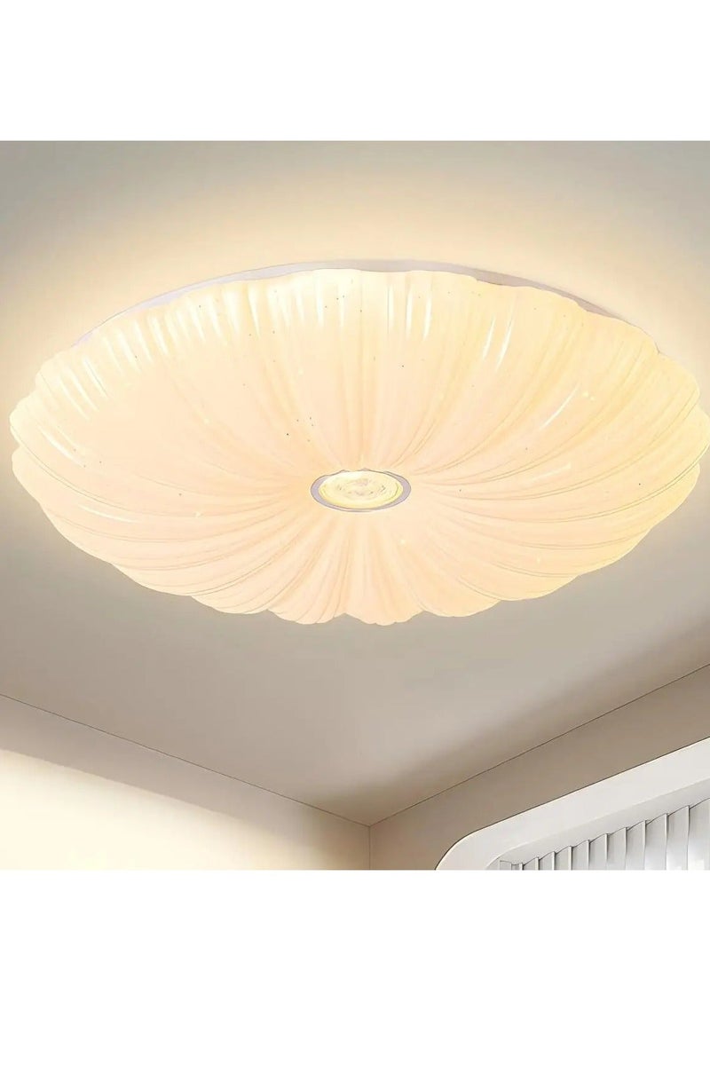 AL THURAYAT Ceiling light LED 40cm with modern design, 3 colors for lighting. This LED ceiling light has flower-like design and is suitable for bedrooms, living rooms, dining rooms, and kitchens. - Image 2