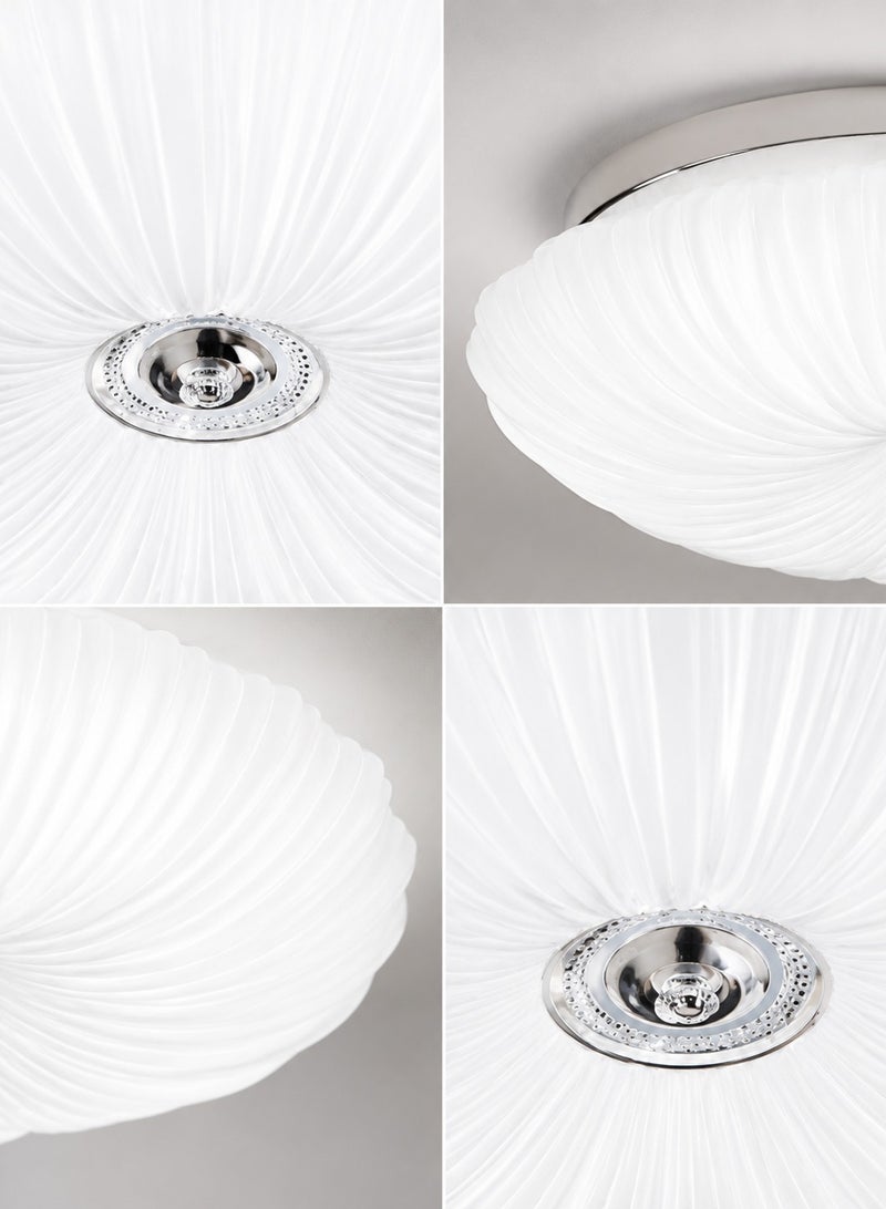 هواقينغ مصباح سقف LED مودرن 40 سم 60W بدون وميض – 3 ألوان إضاءة 3000K / 4000K / 6500K – إضاءة سقفية دائرية حديثة لغرفة النوم والصالة والمطبخ - Image 3