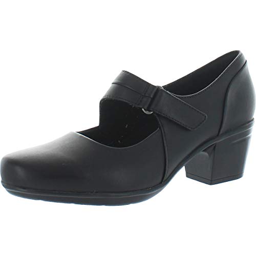 Clarks womens Emslie Lulin Dress Pump, Black, 8 US - Image 1