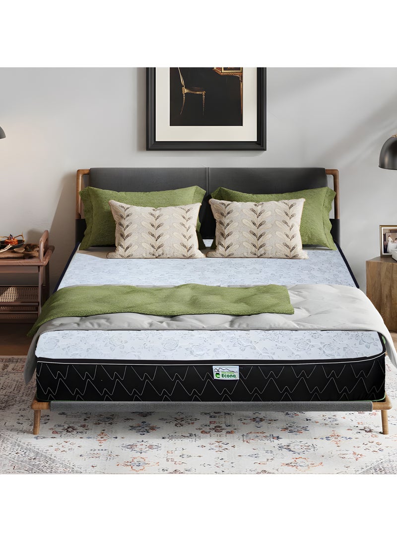 ECONO King Size Medical Mattress – Extra Firm Orthopedic Support | Breathable & Hypoallergenic | Pressure Relief Double Bed Mattress – 180x200x26cm - Image 1