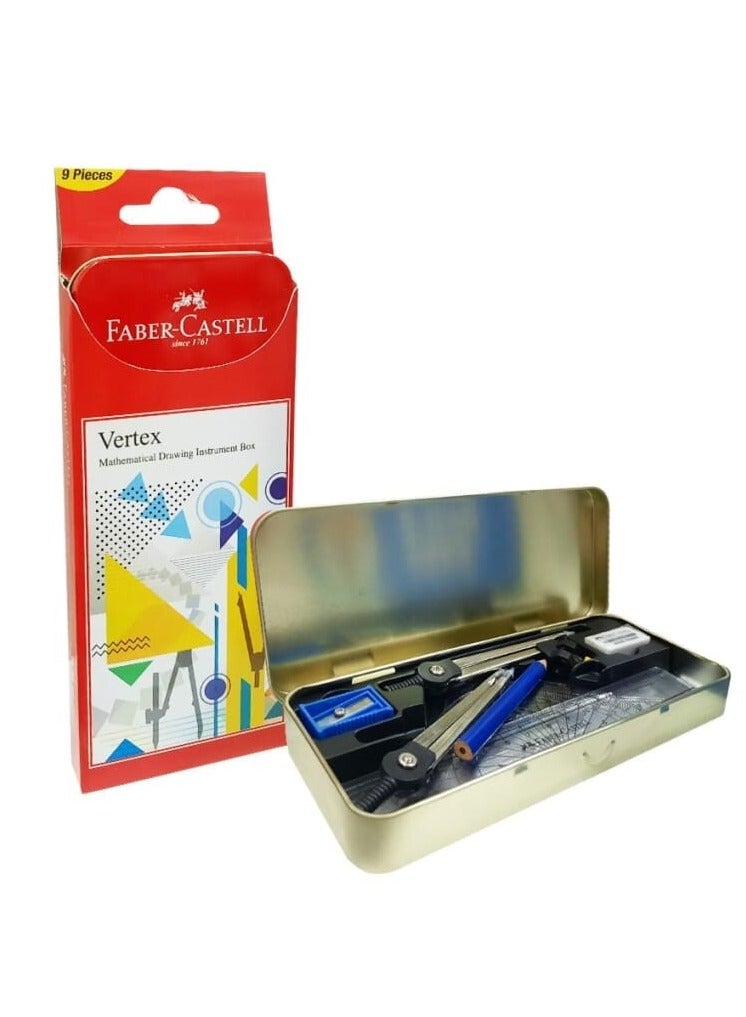 FABER-CASTELL Geometry Box Vertex Instrument Box - Image 1