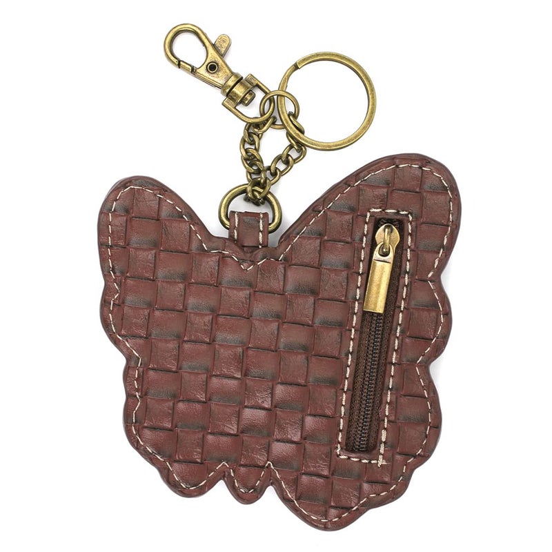 CHALA Garden Critter Collection Women's Decorative Key Fob/Coin Purse Accessory - Monarch Butterfly - Image 2