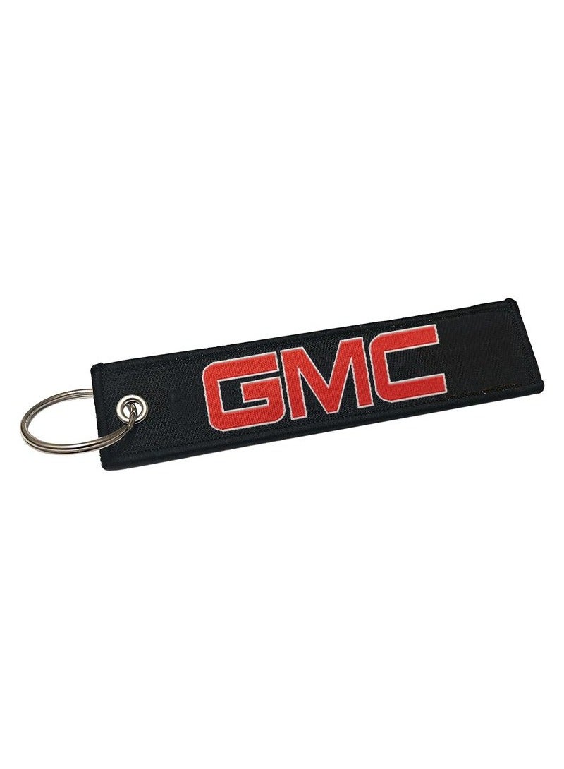 جي ام سي سلسلة مفاتيح سيارة GMC سلسلة مفاتيح منزلية سلسلة مفاتيح فاخرة من القماش - Image 4