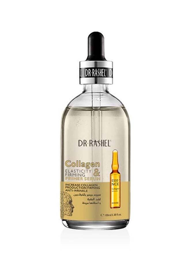 DR. RASHEL Collagen Elasticity & Firming Primer Serum Gold/Black 100ml - Image 1