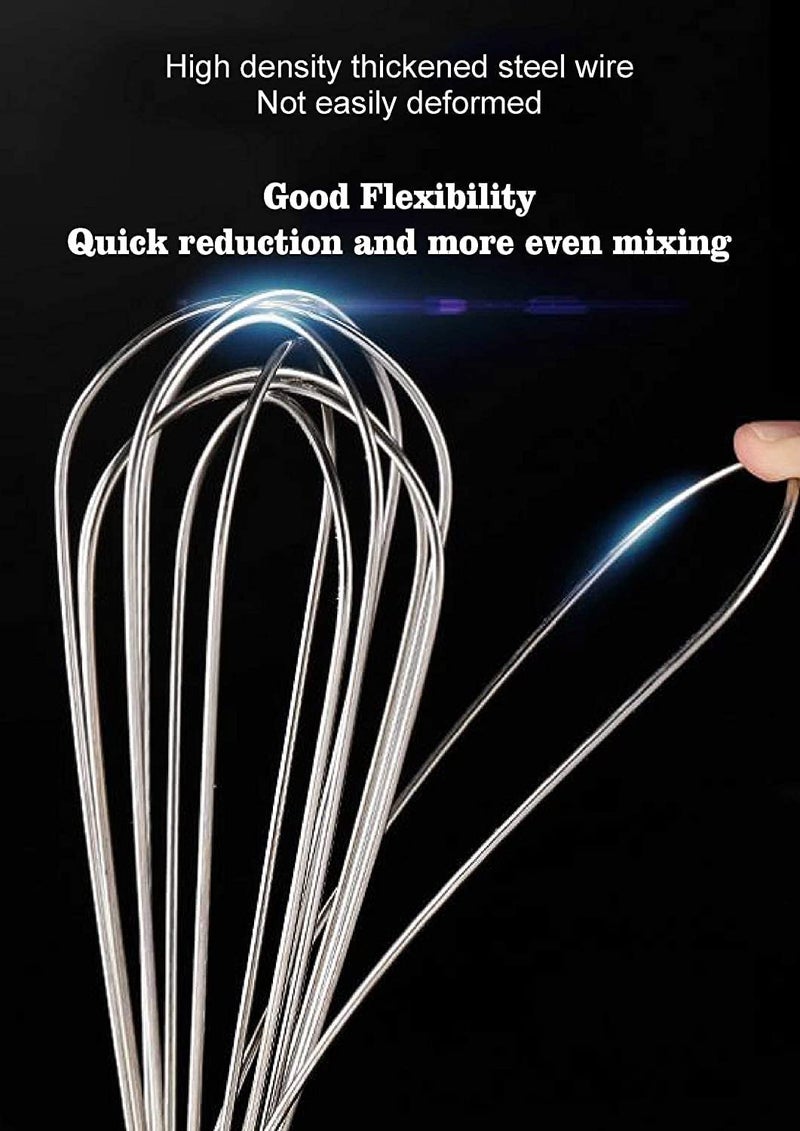 Sba Prime Stainless Steel Balloon Whisk Pack of 3 - Image 4