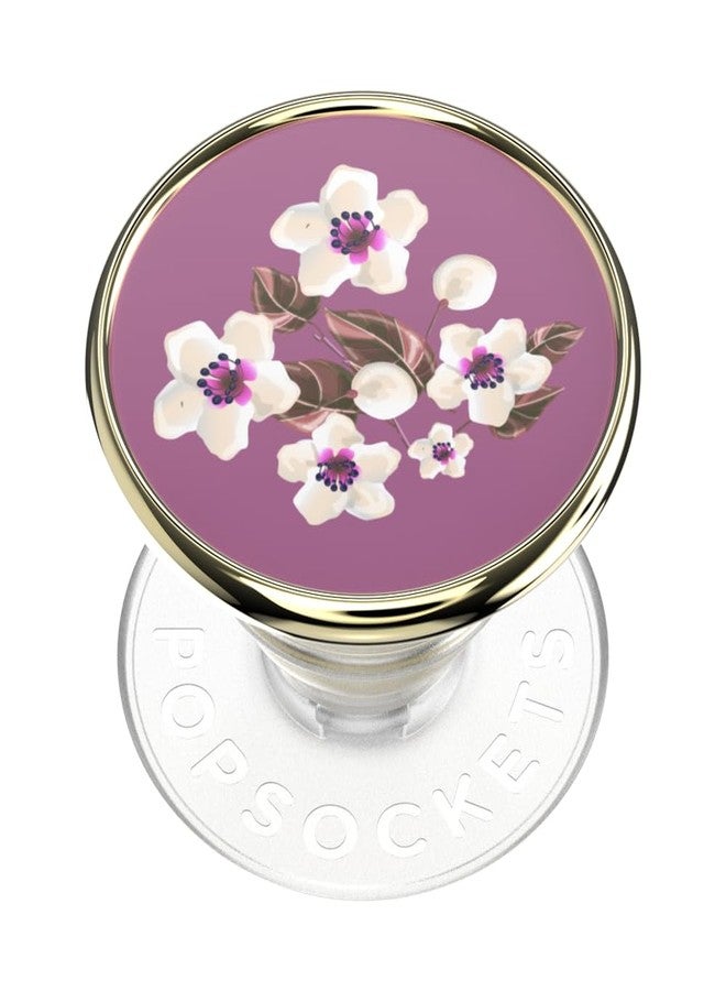 POPSOCKETS ​​​​PopSockets Phone Grip with Expanding Kickstand, Adhesive Grip - Floral Mauve - Image 1