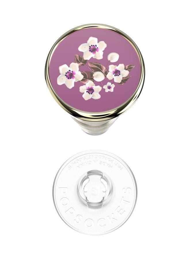 POPSOCKETS ​​​​PopSockets Phone Grip with Expanding Kickstand, Adhesive Grip - Floral Mauve - Image 4