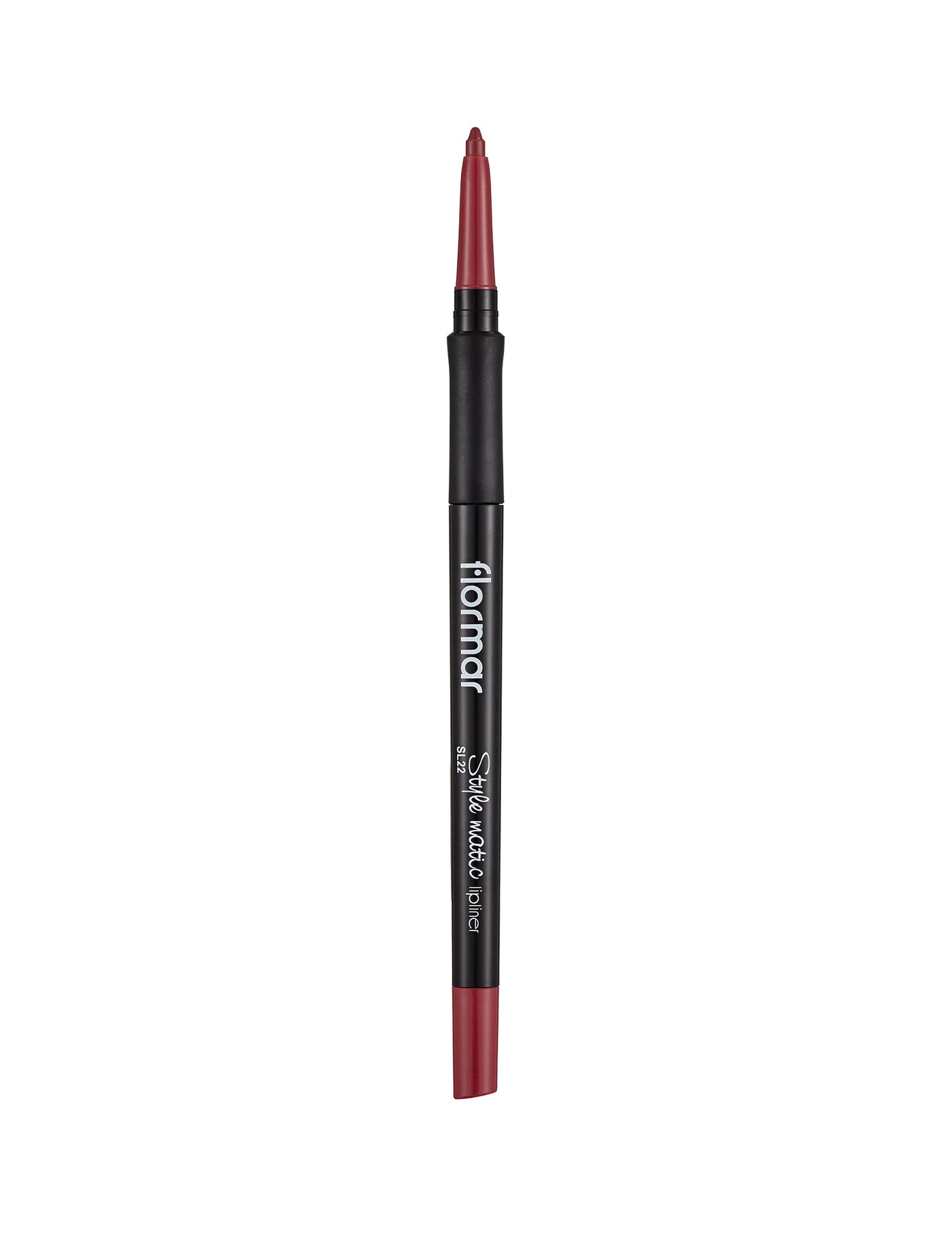 Flormar Stylematic Matte Finish And Waterproof Lift Lip Pencil 22 Intense Rose