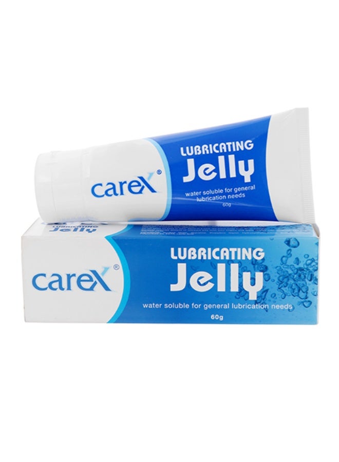 careX Lubricating Jelly - Regular| Greaseless Transparent Water Soluble and Non-Irritating | 60gm - Image 1