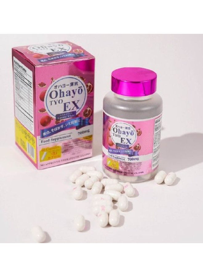 TOKYO أوهايو طوكيو إكس لومي ن وايت غلوتاثيون 700 ملغ - Image 1