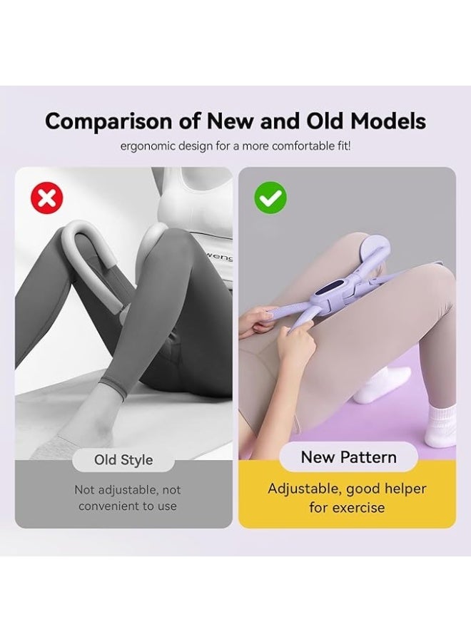 KASTWAVE Pelvic Floor Strengthener for Women, Adjustable Thigh Muscle Trainer, Pelvic Floor Muscle Trainer, Foldable Thigh Toner Booty Trainer, for Thigh, Hip, Arm, Leg, Chest, Back Training - Image 4