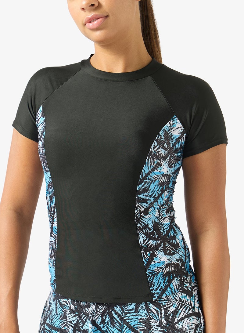 FRWD Zip Up Colorblock Rashguard - Image 4