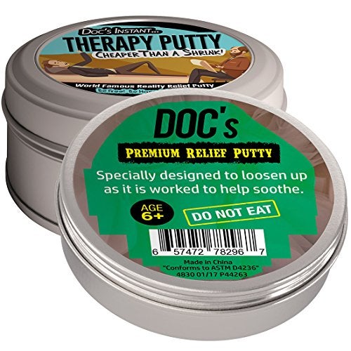 Gears Out Instant Therapy Putty - Stress Relief Instant Therapy Gifts Funny Gag Gifts for Friends BFF Gifts Stocking Stuffers for Men and Women Secret Santa Gifts for Men and Women Weird Gifts Cheap Therapy - Image 2