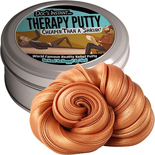 Gears Out Instant Therapy Putty - Stress Relief Instant Therapy Gifts Funny Gag Gifts for Friends BFF Gifts Stocking Stuffers for Men and Women Secret Santa Gifts for Men and Women Weird Gifts Cheap Therapy - Image 1