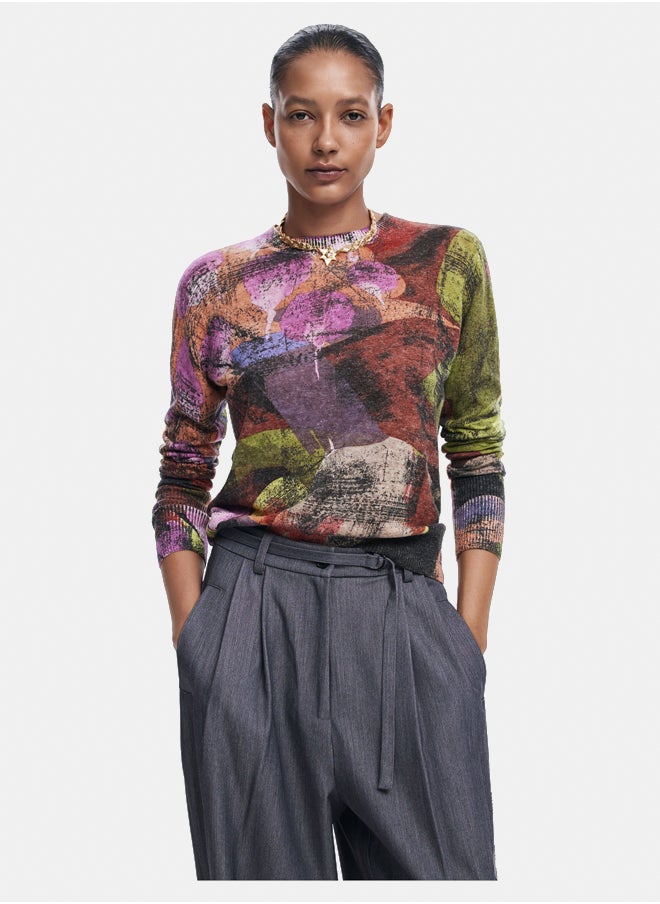 DESIGUAL Printed sweater M. Christian Lacroix  - Image 1