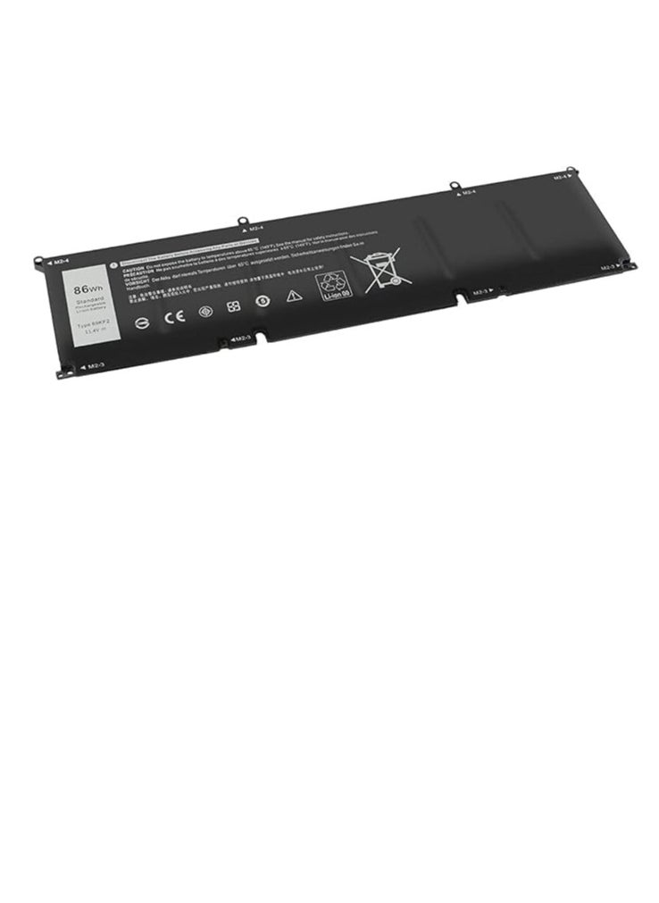 Zexen - 69KF2 Laptop Battery Replacement Compatible for Dell G7 15 7500 XPS 15 9500 9510 Precision 5550 M15 R3 M17 R3 2020 P45E P45E001 P100F P100F001 P87F 8FCTC 70N2F 11.4V 86Wh 6Cell - Image 1