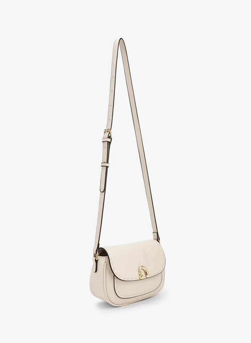 Paprika Solid Crossbody Bag With Adjustable Strap