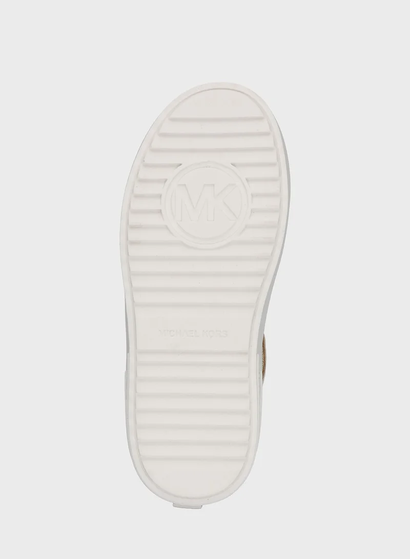 Michael Kors Youth Emmet Rumi Low Top Lace Up Sneakers