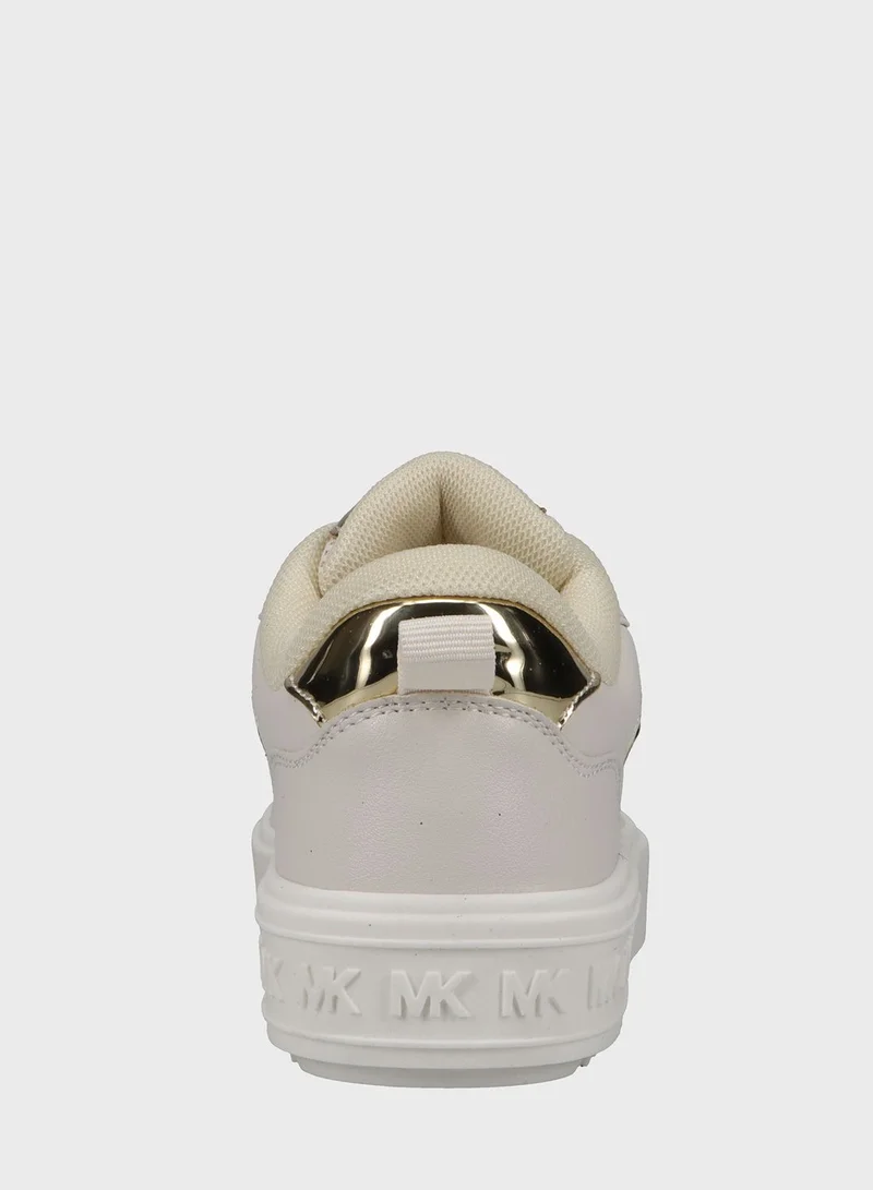Michael Kors Youth Emmet Rumi Low Top Lace Up Sneakers