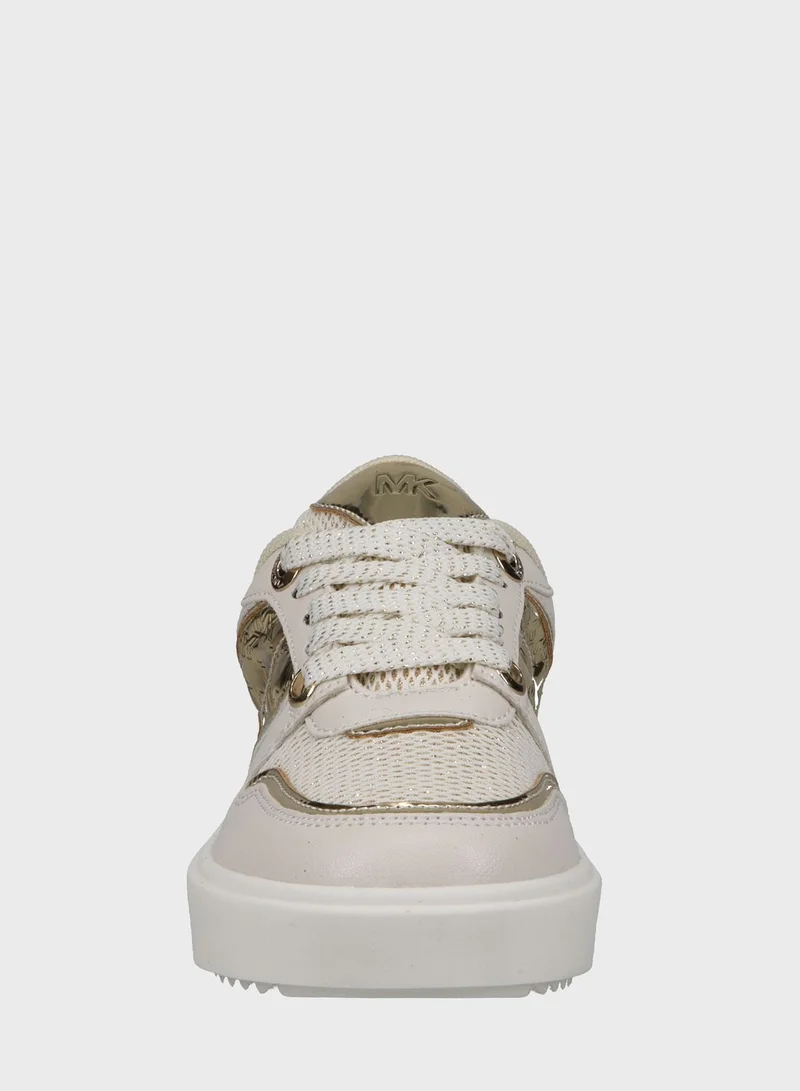 Michael Kors Youth Emmet Rumi Low Top Lace Up Sneakers
