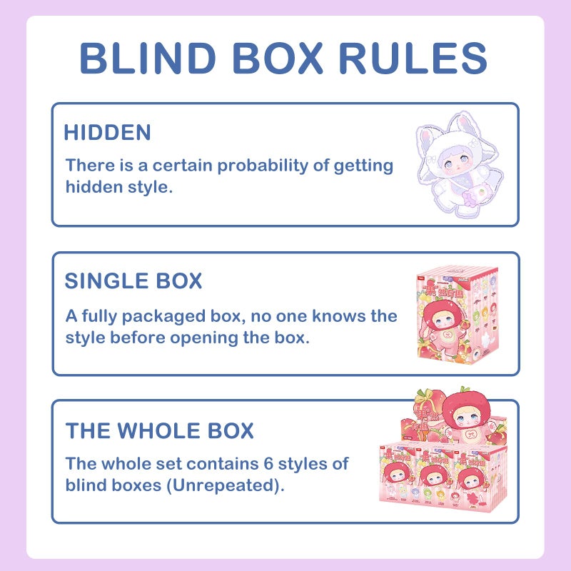 BEEMAI Nommi Interesting Fruits Series Plush Blind Box 1PC (1 of 7 Possible Styles) Cute Figures Collectible Toys Birthday Gifts - Image 3