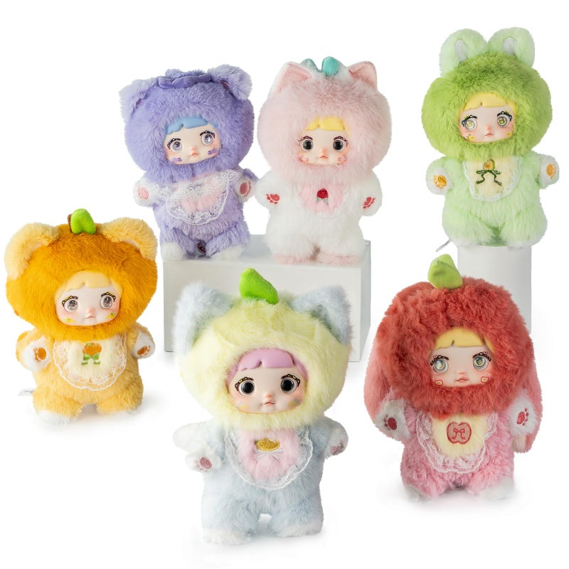 BEEMAI Nommi Interesting Fruits Series Plush Blind Box 1PC (1 of 7 Possible Styles) Cute Figures Collectible Toys Birthday Gifts - Image 1
