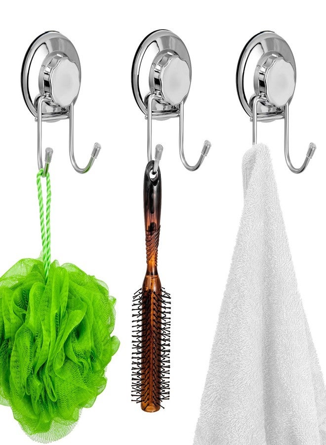 SANNO Powerful Vacuum Suction Cups replacement for Shower Caddy, Sope dish,Double Hooks- Set of 2 - Image 5