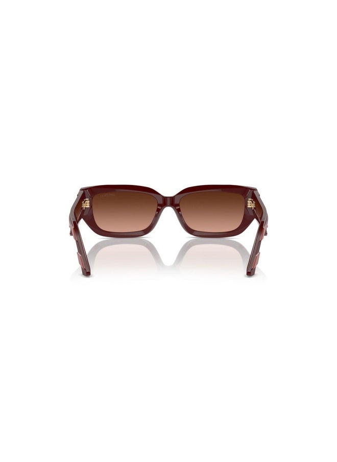 Jimmy Choo Woman PILLOW  SUNGLASSES- JC 5017 - lense size:55mm - RED  - Image 2