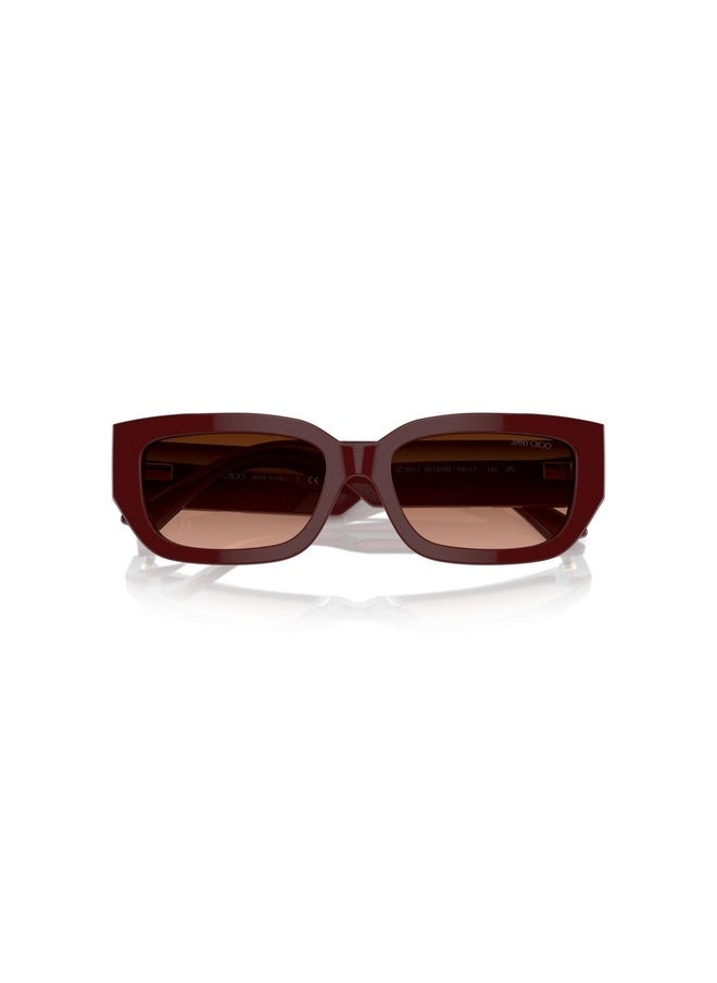 Jimmy Choo Woman PILLOW  SUNGLASSES- JC 5017 - lense size:55mm - RED  - Image 5