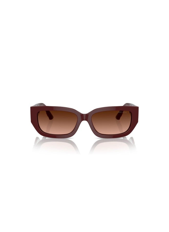 Jimmy Choo Woman PILLOW  SUNGLASSES- JC 5017 - lense size:55mm - RED  - Image 4