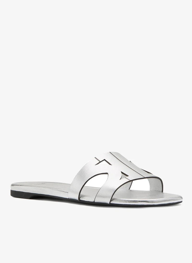 كيت سبيد صنادل سلايد مزدوجة