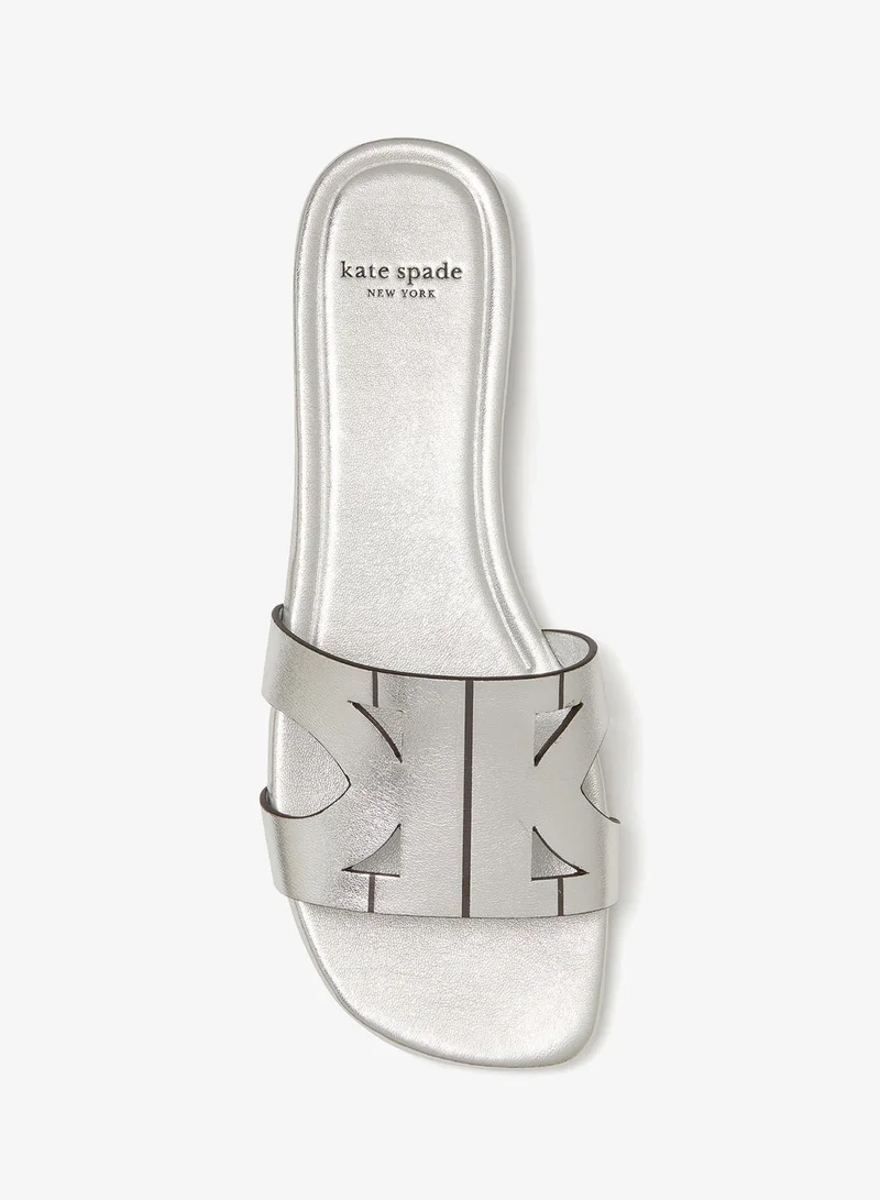 كيت سبيد صنادل سلايد مزدوجة