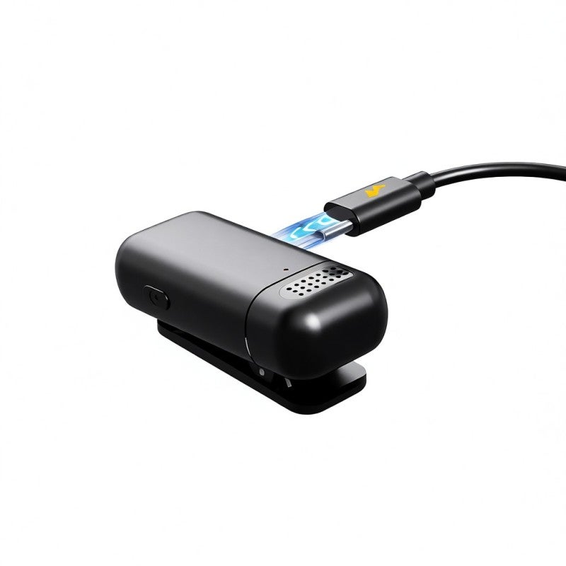 7RYMS Rimo S1LN Wireless Microphone System with 1 Receiver & 2 Microphones 50M Transmission Range Built-in Battery with Charging Case Replacement for iPhone Smartphones Computer Laptop Camera for - Image 5