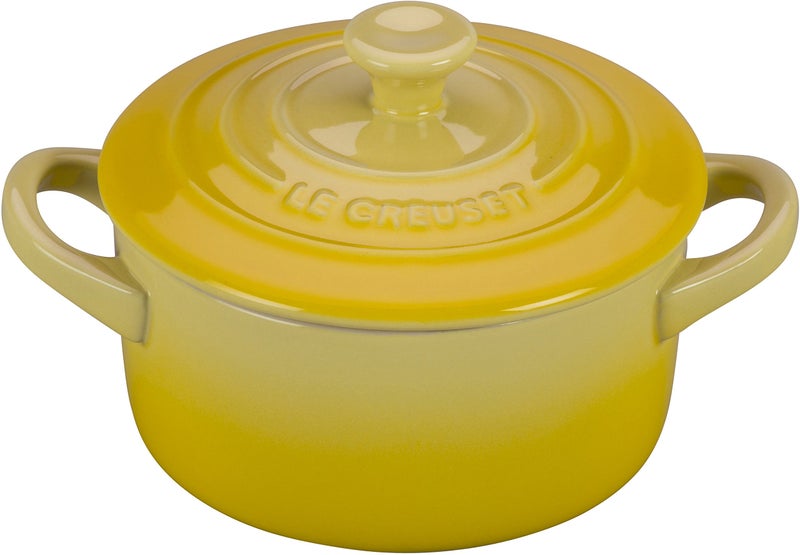 Le Creuset Le Creuset Stoneware Mini Round Cocotte 8 oz Soleil