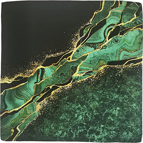 Julunar Silk Like Head Scarf for Women - Satin Large Hair Scarves - 35" Square Silk Hair Wrap for Sleeping with Gift Packed - Image 5