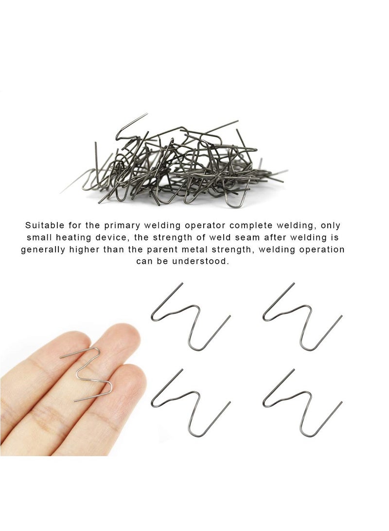 500PCS MShaped Welding Rods for Bumper Repair Compatible with All Cars Stainless Steel Hot Stapler Wave Staples 08mm - Image 5