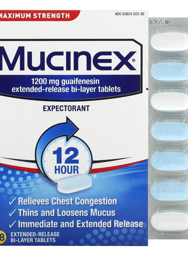 Expectorant Maximum Strength 28 ExtendedRelease BiLayer Tablets