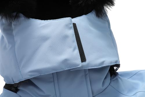MOERDENG Women's Waterproof Snow Ski Jacket Warm Winter Coat Insulated Snowboarding Jacket Softshell Hiking Jacket - Image 2