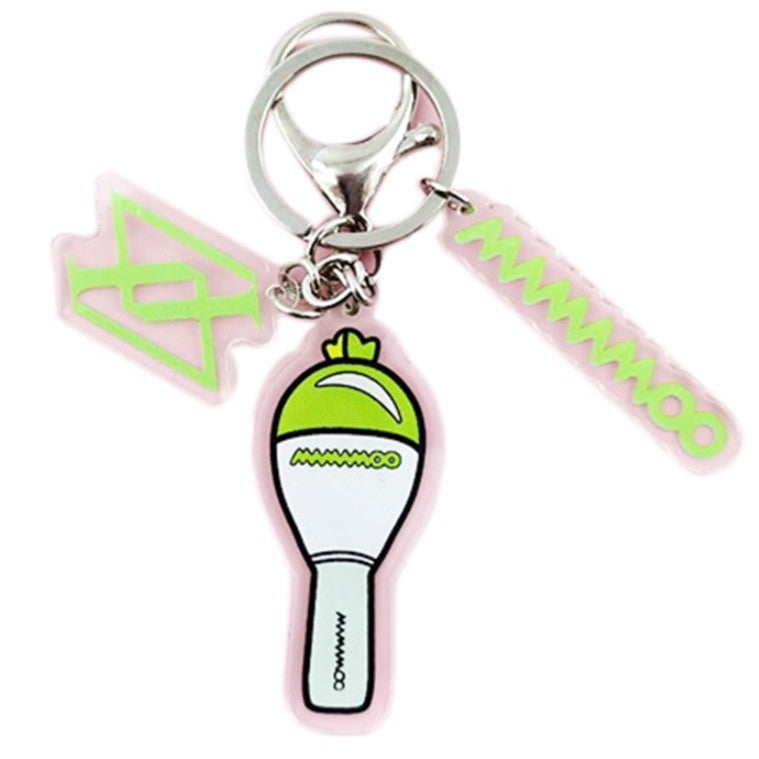bp pink ink straykids iu twice AE itzy same three-piece keychain key pendant peripheral mamamoo