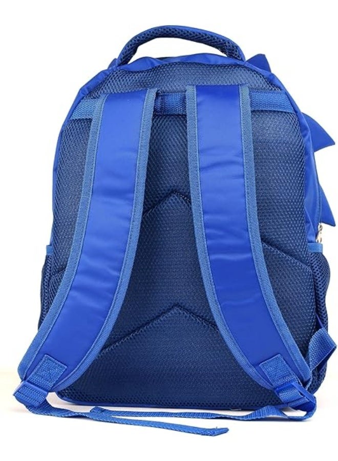 Sonic Backpack for Boys and Girls Bookbag with Adjustable Shoulder Straps and Padded Back 16 Inch - Image 4