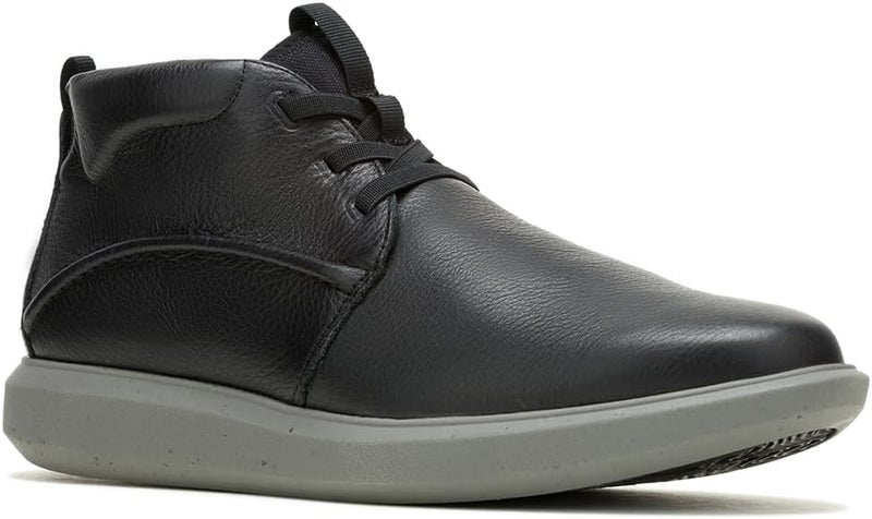 Hush Puppies أحذية هاش بايبيز نايلز تشوكا للرجال - جلد أسود مع ميزات صديقة للبيئة - Image 1